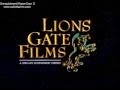 Lionsgate Films 2003 Videotaped Version