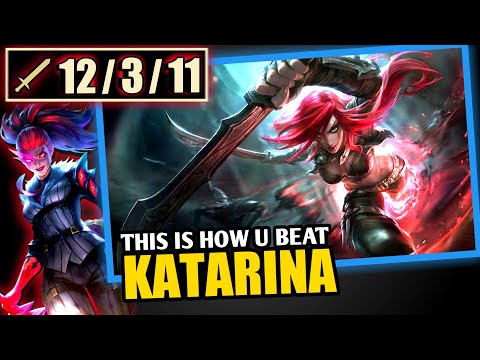 How To Gap The Enemy Katarina With Akali Mid - Akali vs Katarina Matchup [Full gameplay] | Care4Dash