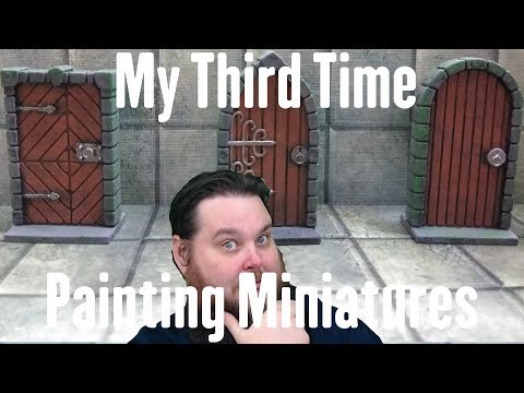 My Third Time Ever Painting Miniatures --- The Digital Dungeon Master