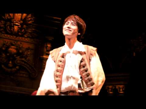 110102 Kyuhyun Musical three musketeers  Curtain call