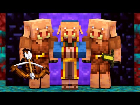 Zombified Piglin Life 5 - R.I.P Zombie Pigman Minecraft Animation