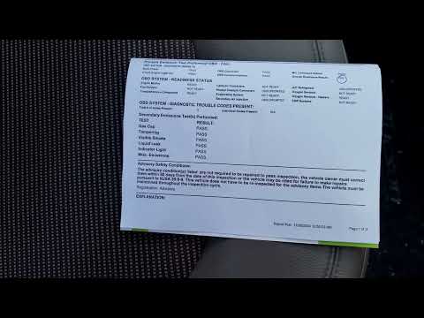 OBD 2 Readiness Failure for State Inspections