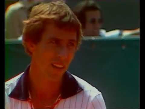 French Open 1978 SF - Guillermo Vilas v Dick Stockton