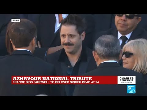 Aznavour national tribute: Queen of ''chanson francaise'' Edith Piaf helped Aznavour's career