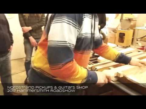Tour of Nordstrand Pickups Shop, 2017 Hammersmith Roadshow