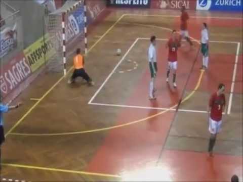 Gol de Leitão contra a Bielorrússia - Play-off de Apuramento ao Mundial 2012