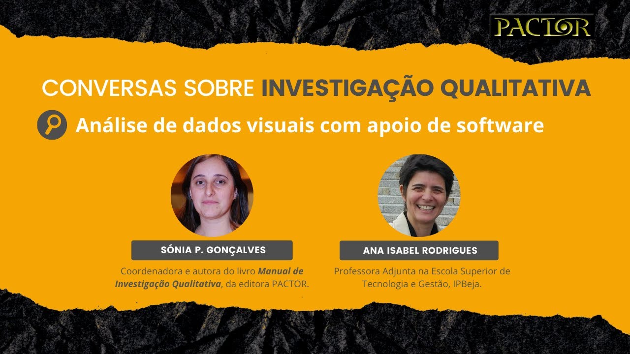 Análise de dados visuais com apoio de software | PACTOR