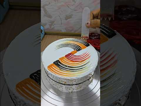Vanilla Cake Design #cake #birthdaycake #shorts #cakes #shortsfeed #short #cakerecipe