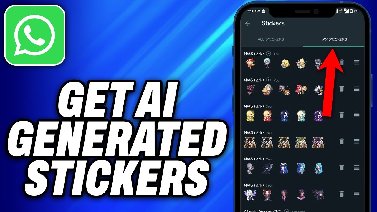 How To Get AI Generated Stickers on WhatsApp -Easy Fix