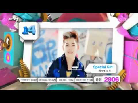 [HD] 130301 K-Chart 11-20 (4men Kim Taewoo Infinite H BoA Lee Seung Gi SHINee) @ Music Bank