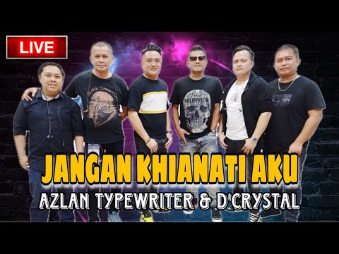 Jangan Khianati Aku | Azlan Typewriter & D'Crystal | New Year Countdown 2025