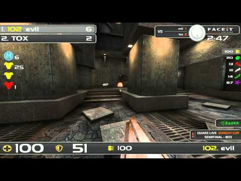 FACEIT - QL EU Sunday Summer Cup #1 (SEMI FINAL: tox vs. evil)