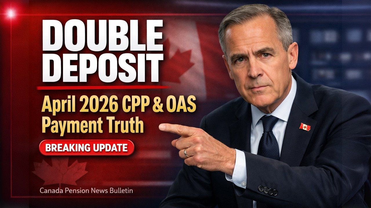 CPP OAS GIS April 2026 | Is The Double Deposit & $1,120 Carbon Rebate Real? Full Truth