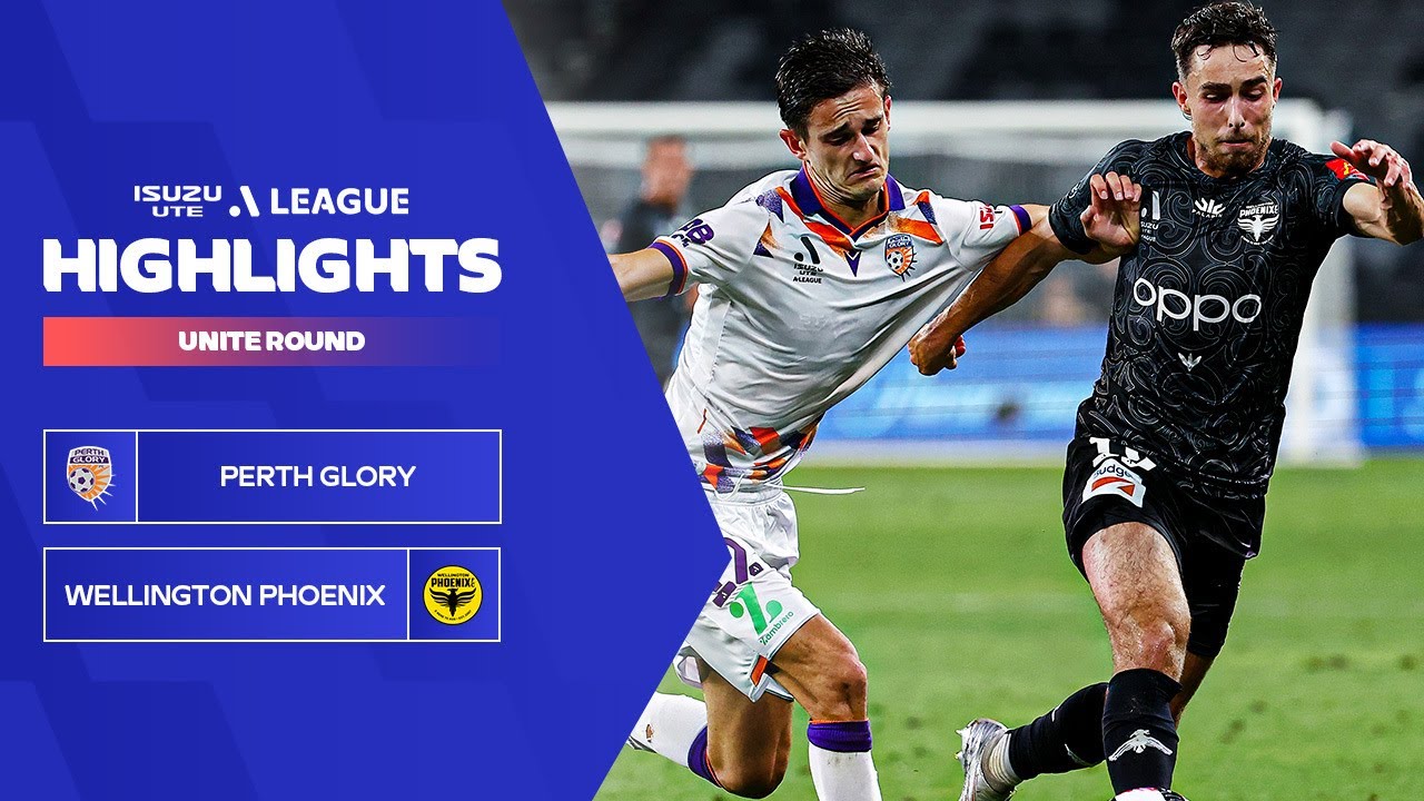 Perth Glory vs Wellington Phoenix highlights