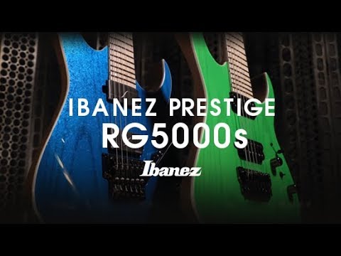 Демонстрация звучания электрогитар Ibanez Prestige RG5000