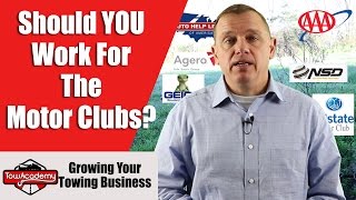 Should You Work For The Motor Clubs?
