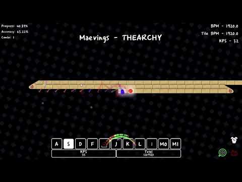 [ADOFAI] Maevings - THEARCHY x0.1 Speed