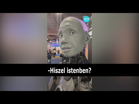 Megkérdezték ezt a ROBOTOT, hogy hisz-e ISTENBEN
