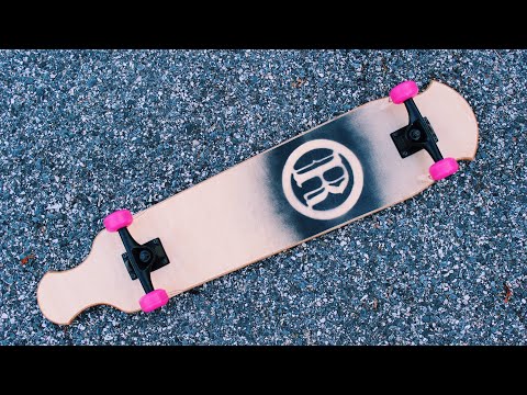 Simple DIY Plywood Longboard