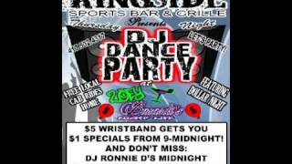 DJ Ronnie D&#39;s Midnight Make It Rain Money Drop @ Ringside