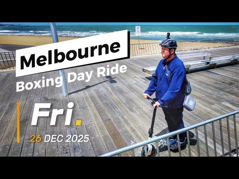🎄 Boxing Day Ride in Melbourne 🇦🇺 | Yacht Race