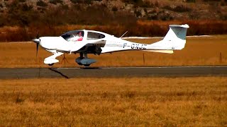 preview picture of video '[Go around] Diamond DA-40  F-GNJZ at Millau-Larzac [LFCM]'