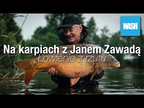 Na karpiach z Janem Zawadą - Łowienie z rzutu.