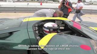 Ford GT40 Driven by Derek Bell at Sebring International Raceway (Onboard)