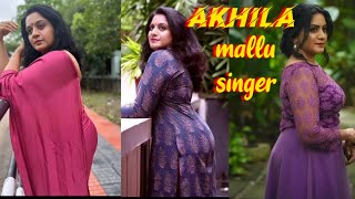 Mallu Beautiful singer Akhila Anand  Dum Dum Dum #