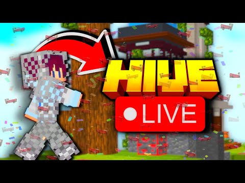 Ultimate Bedwars Chaos! 😱 Hive Live Excitement!