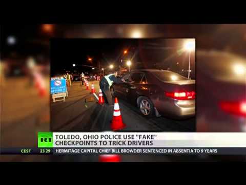 Police set up fake drug checkpoints