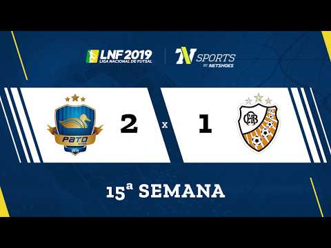 LNF2019 - Gols - 15r - Pato 2 x 1 ACBF