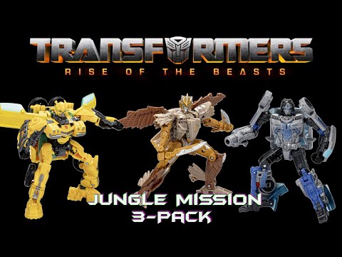 Jungle Mission 3-Pack (Bumblebee, Airazor, B Autobot Mirage)