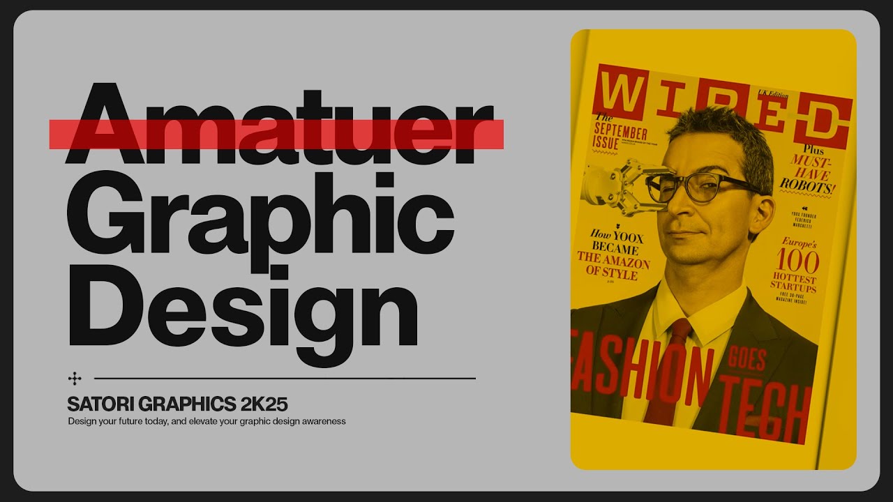 13 Tips To Stop Being An Amateur Graphic Designer FOREVER