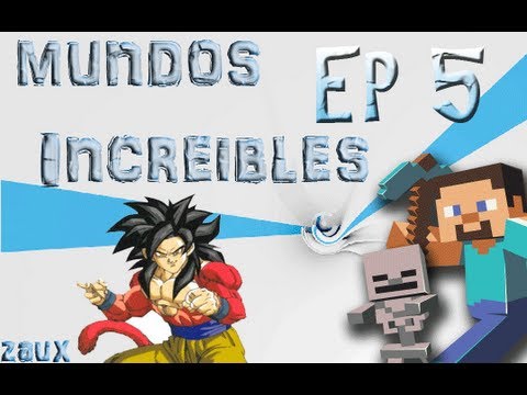Minecraft xbox 360 - "Mundos Increibles" - EP 5 : Son Goku (Pixel Art) 1/2