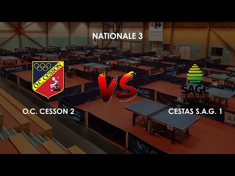 O.C. CESSON 2 - CESTAS S.A.G. 1 - NATIONALE 3 - Table 1