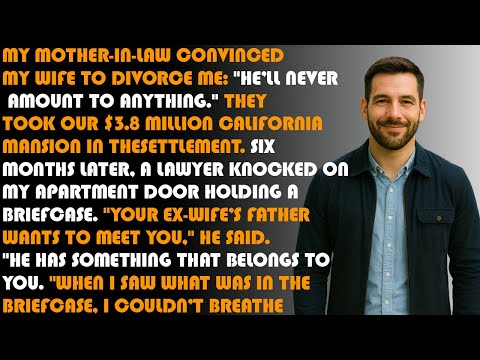 She Divorced Me and Took $3.8M Mansion. Months Later, Her Father Handed Me a Shocking Briefcase