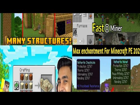 Rijaul12 Gamerz - Top 5 Best Mods for Minecraft mcpe || Mods For Mcpe 1.20+