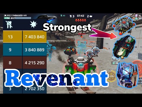 The best Setup  Revenant Sonic | Super strong Robot | War Robot Gameplay