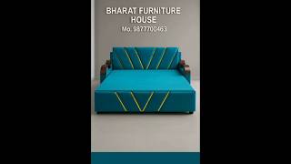 Modern Sofa Cum Bed – Stylish &amp; Comfortable ✨#bharatfurniturehouse #shortvideo
