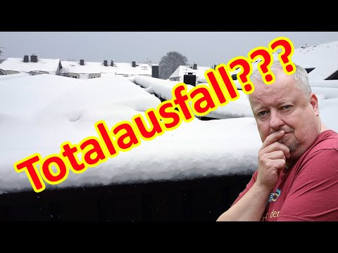 Snow on photovoltaic panels – is electricity still being produced? Our January PV statistics