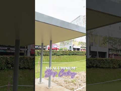 M6 ALUMINIUM STRIP CEILING @ CYBERJAYA M6 ALUMINIUM STRIP CEILING @ CYBERJAYA