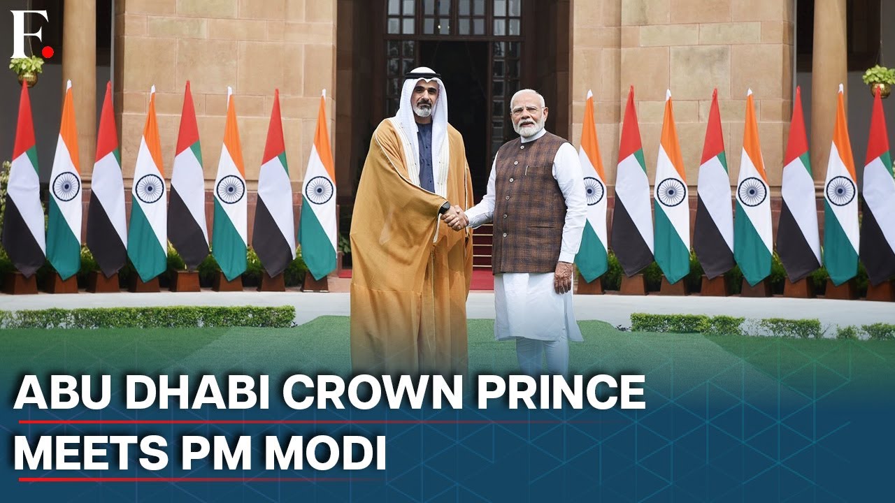 Abu Dhabi's Crown Prince Holds Bilateral Talks With PM Modi During His First Visit To India
