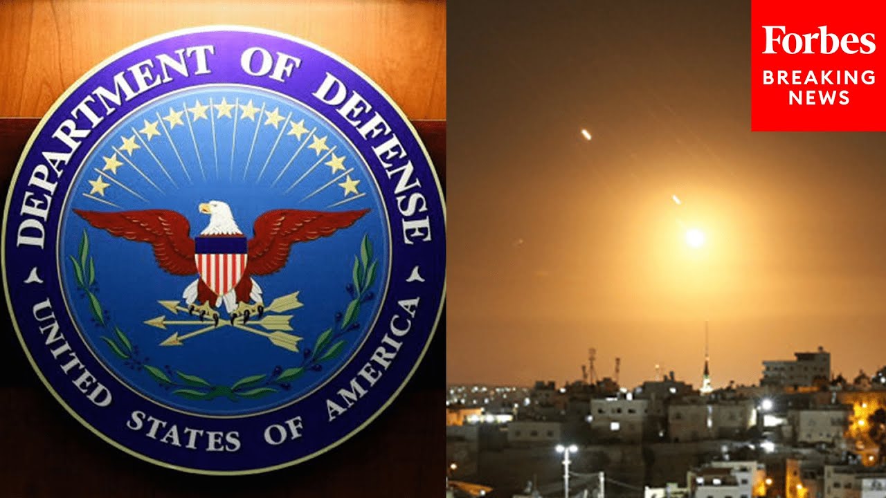 BREAKING NEWS: Pentagon Holds Press Briefing After Iran Launches Missile Attack On Israel