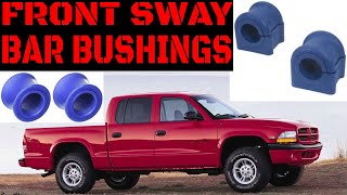 Dodge Dakota/Durango Front Sway Bar Bushing Replacement Video