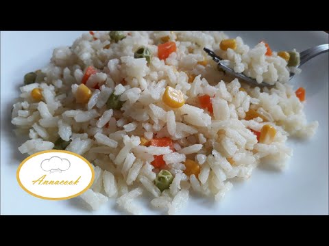 Como hacer arroz blanco