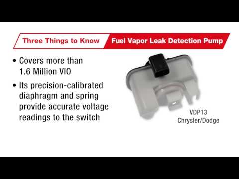 Three Things to Know: VDP13 - Fuel Vapor Leak Detection Pump