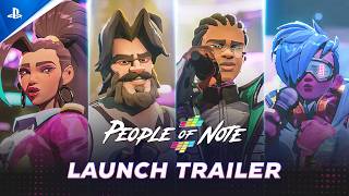 🎮 People of Note – Launch Trailer | PS5 Games Trailer
