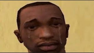 CJ went into depression as I revealed his face!!!