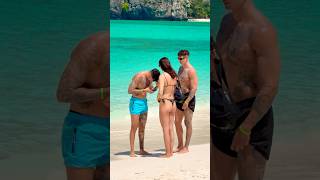 🇹🇭Maya Bay Beach Sea and Sand Hot Day Thailand Maya Bay 21🦀 #mayabeach #mayabay